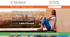 Desktop Screenshot of drug-abuse.org